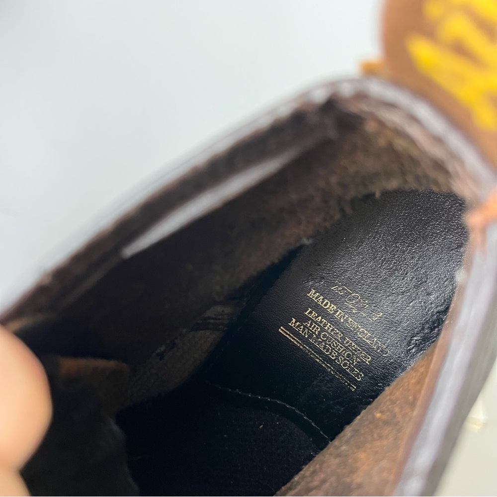 Dr. Martens Brown Combat Boots - Picture 9 of 9